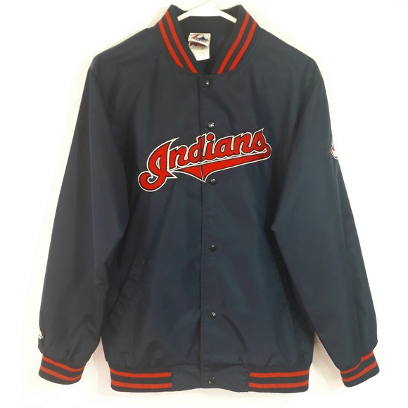 Vintage Cleveland Indians Jacket -Chief wahoo - Picture 1 of 16